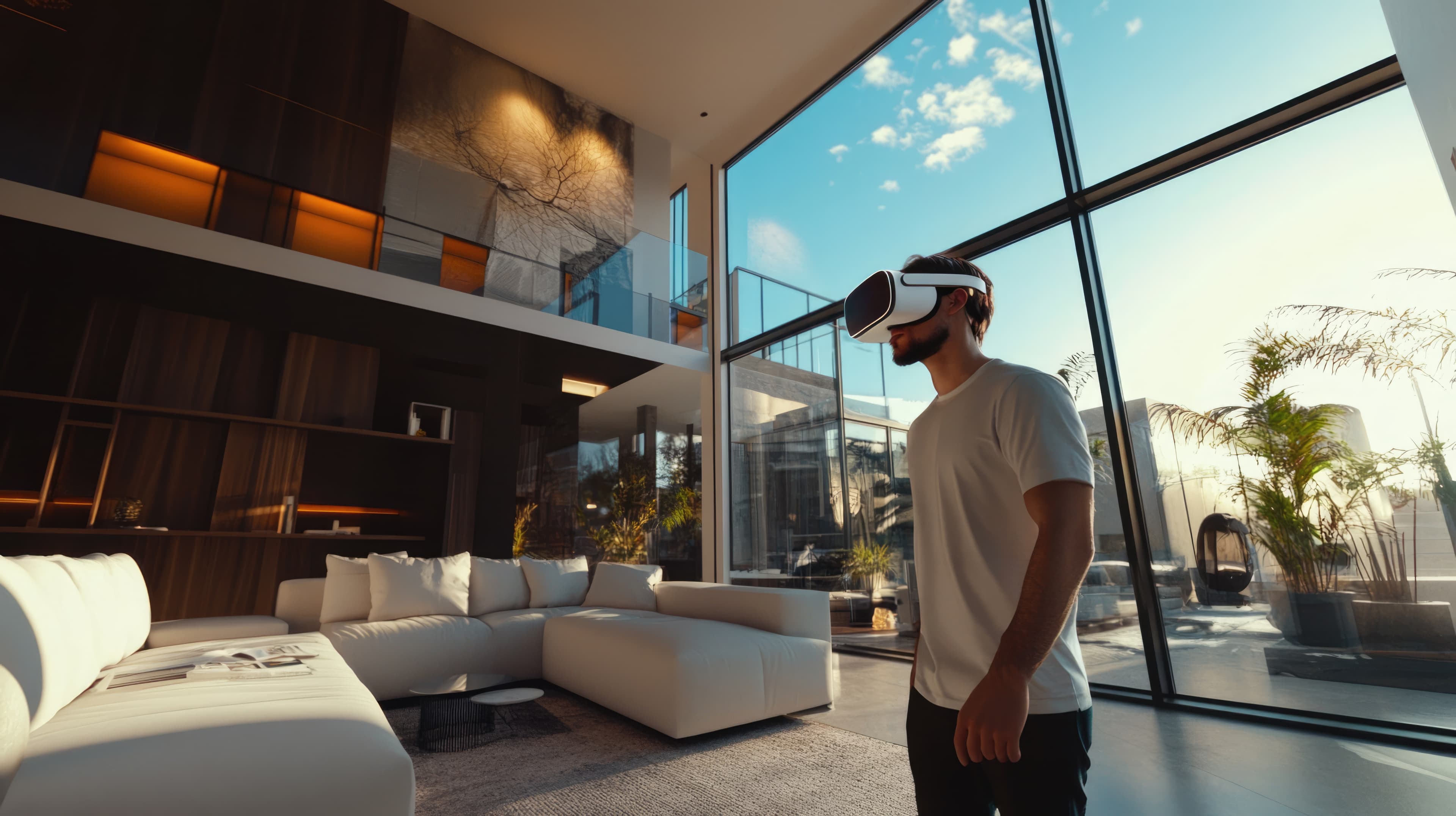Real-Time Virtual Walkthroughs